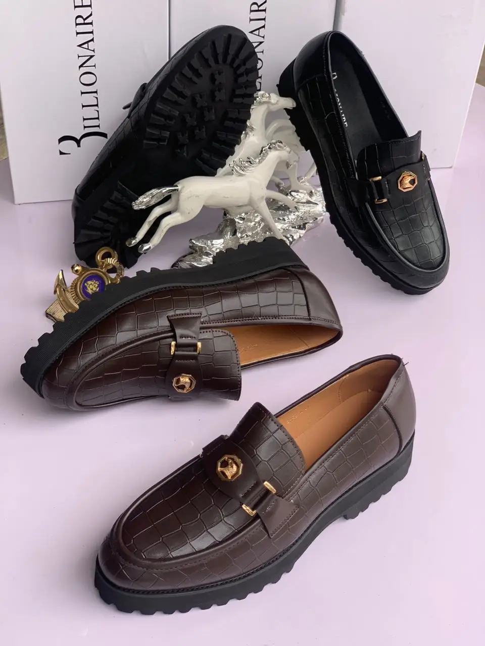 Smart Store Dual-Tone Classic Loafer Shoe – Stylish Comfortable Everyday Footwear - Image 2