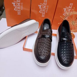 Men Hermes Leather Shoe.