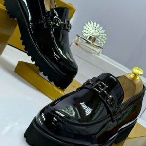 Smart Store Black Premium Leather Shoe – Stylish Comfortable Everyday Footwear
