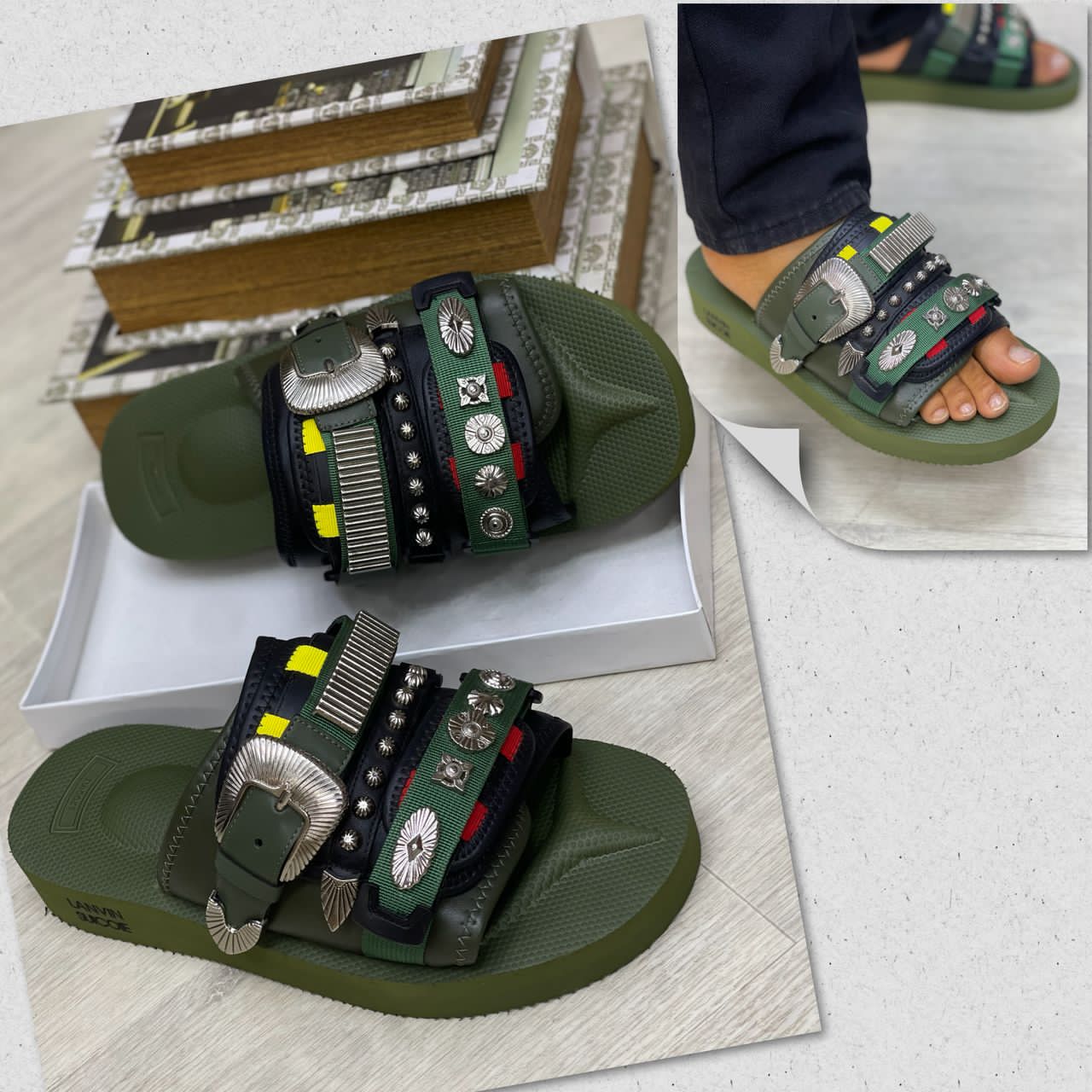 Smart Store Premium Cushioned Slide Sandals – Luxury-Inspired Casual Footwear for Men - Image 4