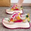 Smart Store Dual-Colour Elegant Sneakers – Beautiful Everyday Casual Footwear