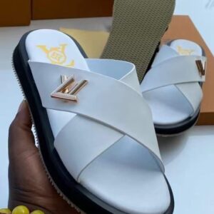Louis Vuitton slide.