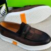 Smart Store Classic Dual-Tone Lace-Up Sneakers – Durable Everyday Casual Footwear - Image 2