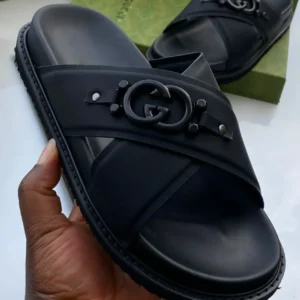 Smart Store Fashion Luxury Slide Sandals – Bold Designer-Look Footwear for Men