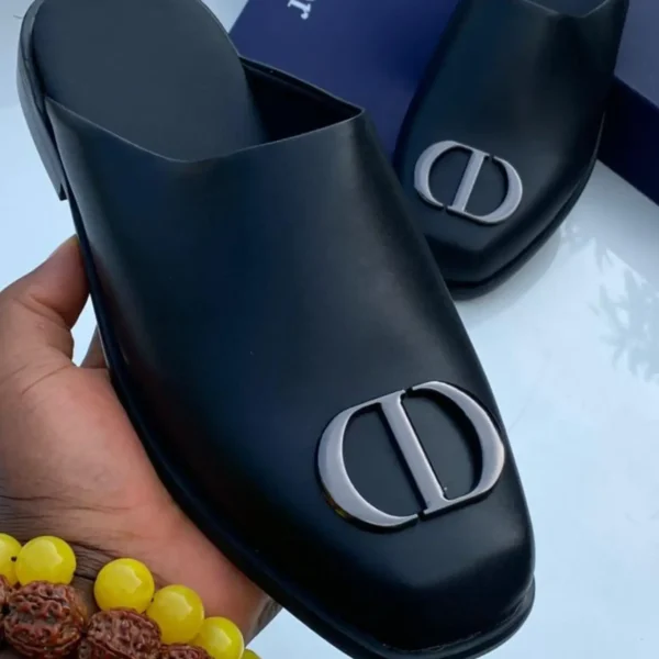 Smart Store Premium Fashion Mules – Luxury-Inspired Slip-On Half Shoes for Men
