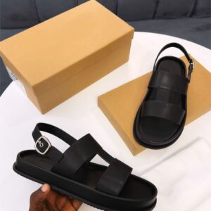Smart Store Two-Tone Flat Sandals – Modern Casual Footwear for Men