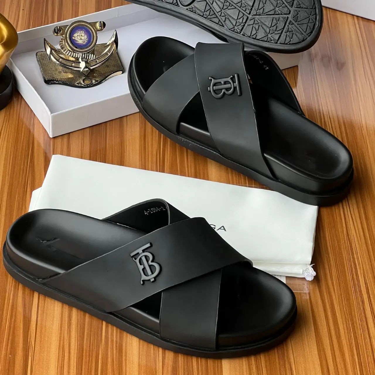 Smart Store Premium Slide Sandals – Cushioned Comfort Slip-On Footwear for Men