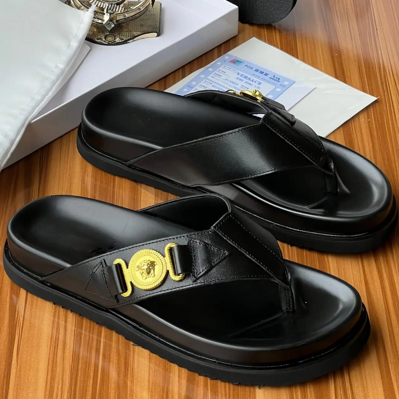 Smart Store Premium Slide Sandals – Cushioned Comfort Slip-On Footwear for Men