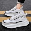 Smart Store Dual-Tone Premium Luxe Sneakers – Elegant Everyday Footwear
