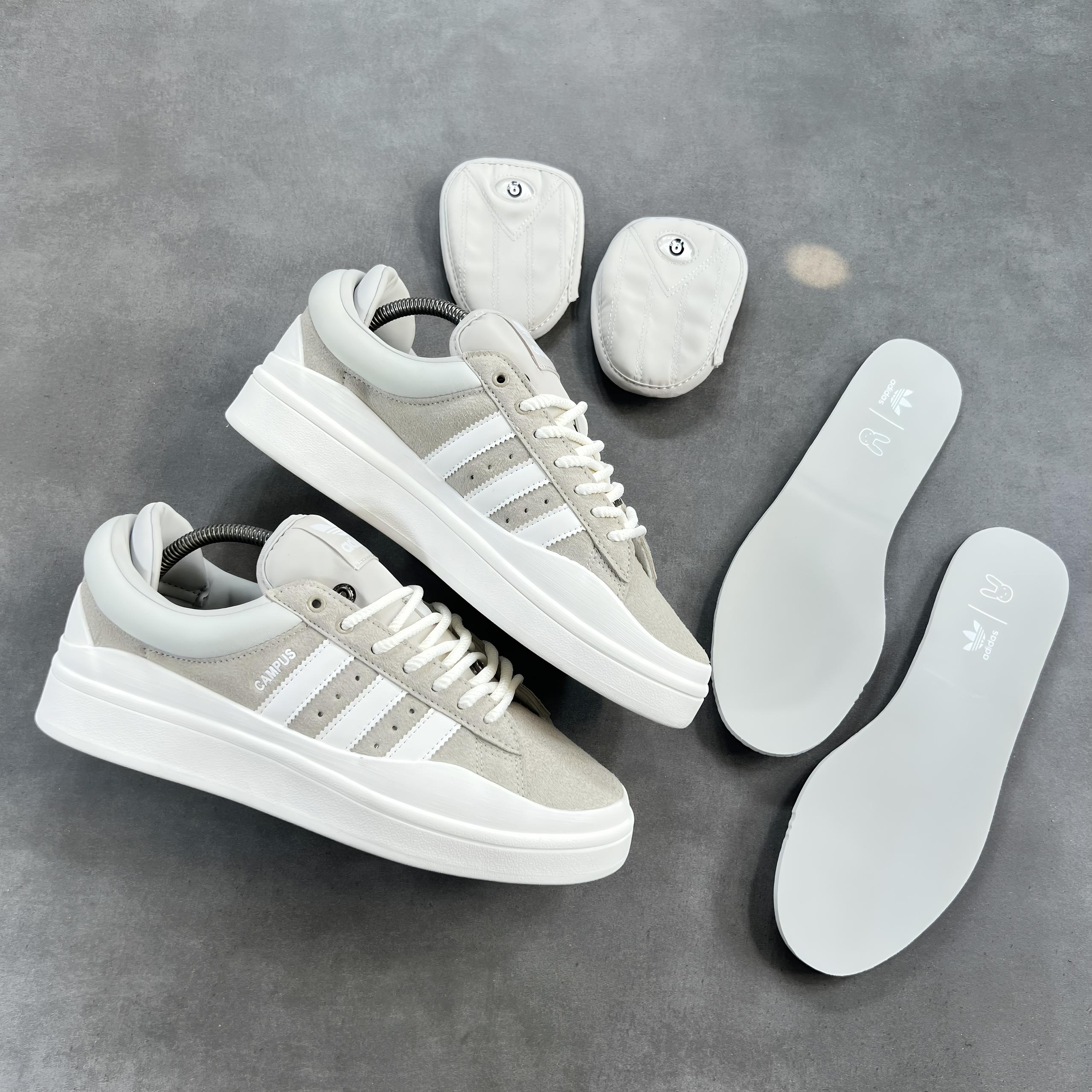 Smart Store Classic White Stripe Sneakers – Lightweight Everyday Casual Footwear