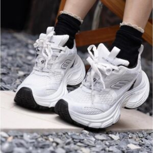 Smart Store Dual-Colour Luxe Chunky Sneakers – Premium Everyday Footwear