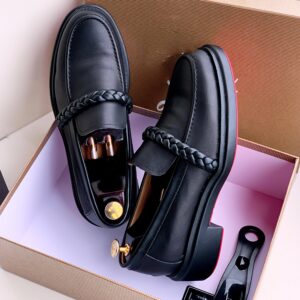 Smart Store Black Premium Leather Shoe – Stylish Comfortable Everyday Footwear