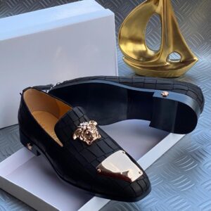 Smart Store Dual-Tone Premium Leather Shoe – Stylish Comfortable Everyday Footwear