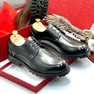 Smart Store Dual-Tone Premium Leather Shoe – Stylish Comfortable Everyday Footwear