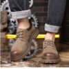 Smart Store Dual-Tone Premium Leather Shoe – Stylish Comfortable Everyday Footwear