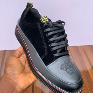Smart Store Dual-Tone Premium Leather Shoe – Stylish Comfortable Everyday Footwear