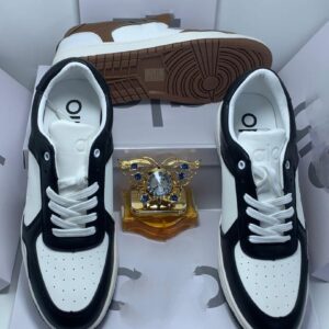 Smart Store Tri-Tone Luxe Sneakers – Premium Comfortable Everyday Footwear