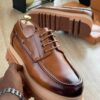 Smart Store Dual-Tone Premium Leather Shoe – Stylish Comfortable Everyday Footwear
