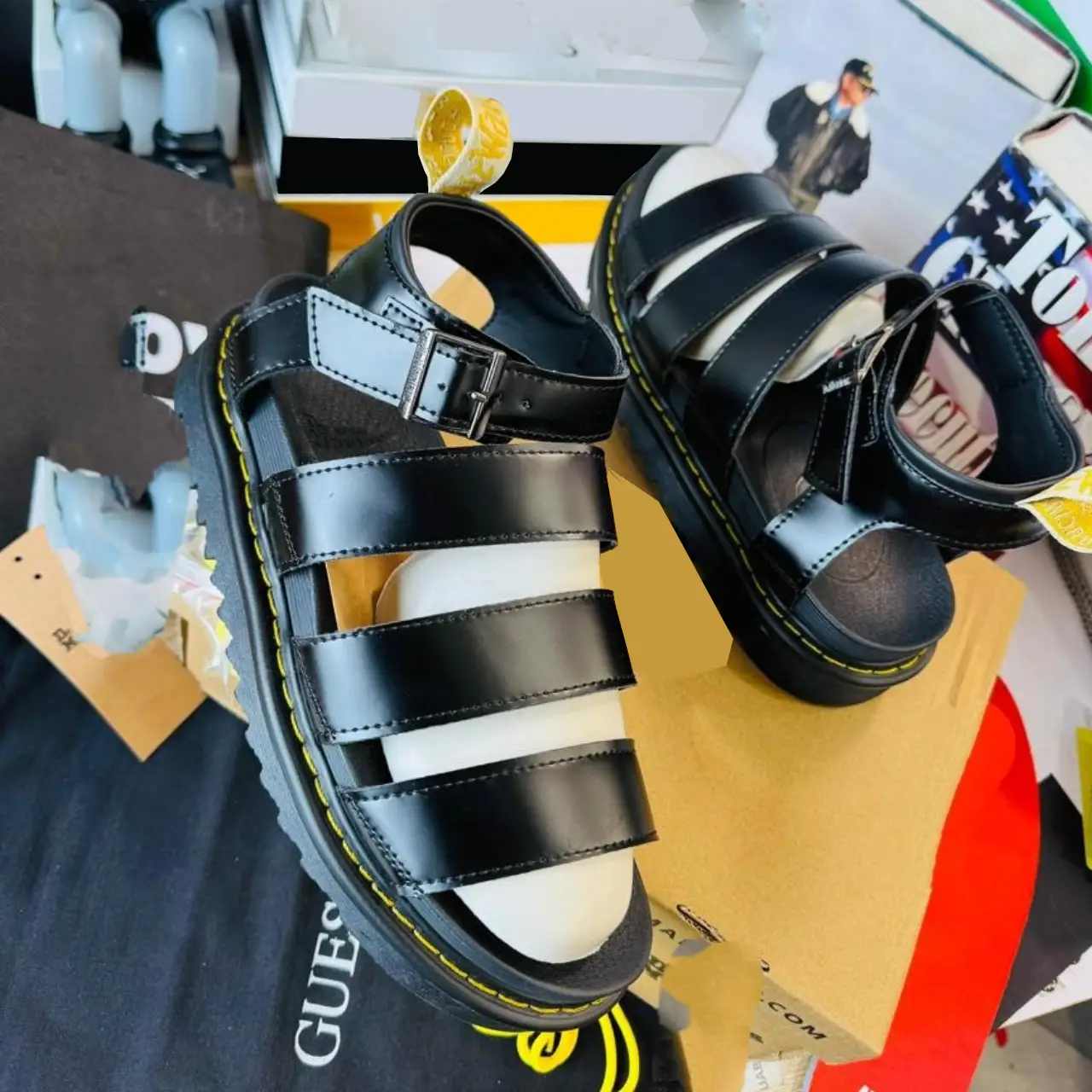 Smart Store High-Quality Open-Toe Sandals – Durable Comfortable Footwear for Men