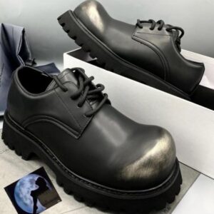 Smart Store Black Premium Leather Shoe – Stylish Comfortable Everyday Footwear