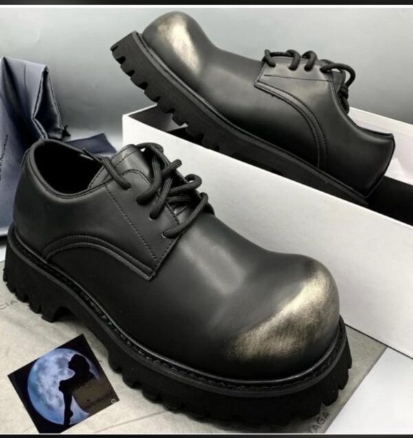 Smart Store Black Premium Leather Shoe
