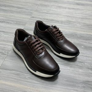 Smart Store Dual-Tone Premium Leather Shoe – Stylish Comfortable Everyday Footwear