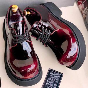 Smart Store Dual-Tone Premium Leather Shoe – Stylish Comfortable Everyday Footwear