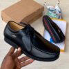 Smart Store Black Premium Leather Shoe – Stylish Comfortable Everyday Footwear