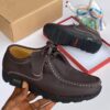 Smart Store Dual-Tone Premium Leather Shoe – Stylish Comfortable Everyday Footwear
