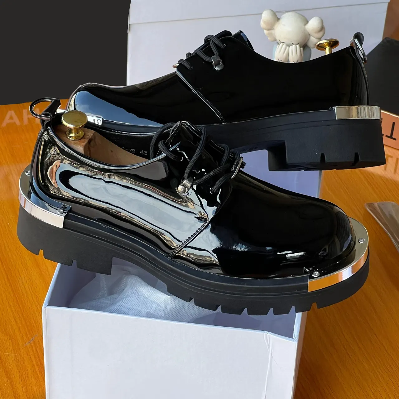 Smart Store Black Premium Leather Shoe – Stylish Comfortable Everyday Footwear