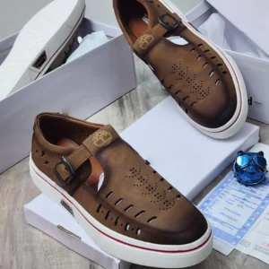Smart Store Brown Premium Leather Shoe – Stylish Comfortable Everyday Footwear