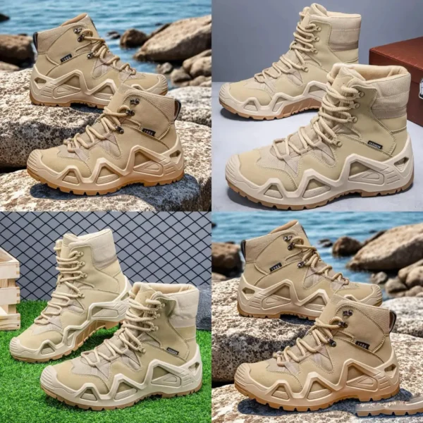 Smart Store Comfort Fit Combat Boots