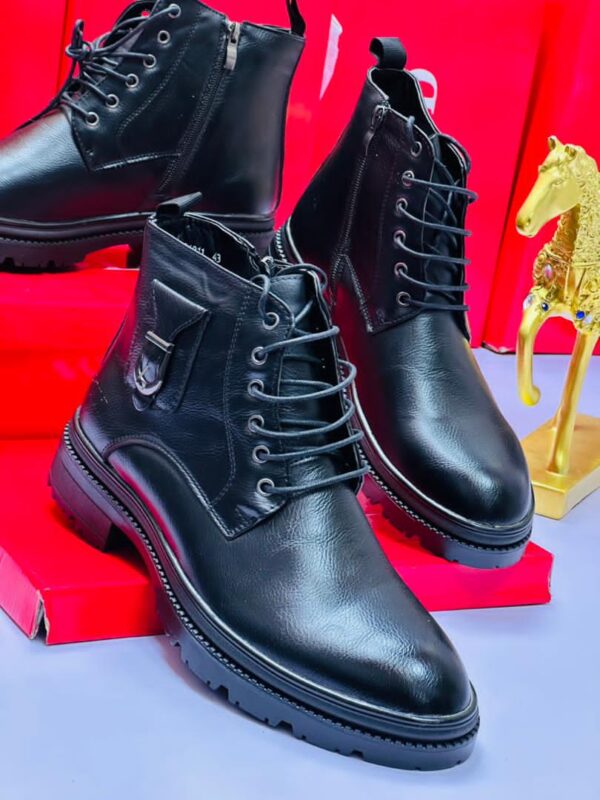Smart Store Dual-Tone Premium Leather Shoe
