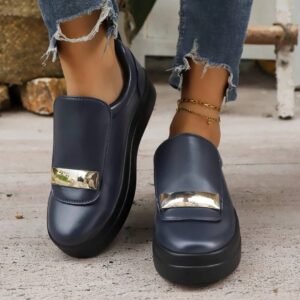 Smart Store Tri-Tone Clean Luxe Sneakers – Premium Everyday Casual Footwear