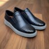 Smart Store Dual-Tone Premium Leather Shoe – Stylish Comfortable Everyday Footwear - Image 3
