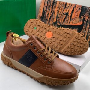 Smart Store Dual-Tone Premium Leather Shoe – Stylish Comfortable Everyday Footwear