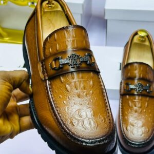 Smart Store Dual-Tone Premium Leather Shoe – Stylish Comfortable Everyday Footwear