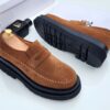 Smart Store Dual-Tone Premium Leather Shoe – Stylish Comfortable Everyday Footwear