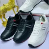 Smart Store Dual-Tone Premium Leather Shoe – Stylish Comfortable Everyday Footwear - Image 2