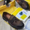 Smart Store Dual-Tone Premium Leather Shoe – Stylish Comfortable Everyday Footwear
