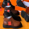 Smart Store Dual-Tone Premium Leather Shoe – Stylish Comfortable Everyday Footwear