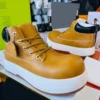 Smart Store Dual-Tone Premium Leather Shoe – Stylish Comfortable Everyday Footwear