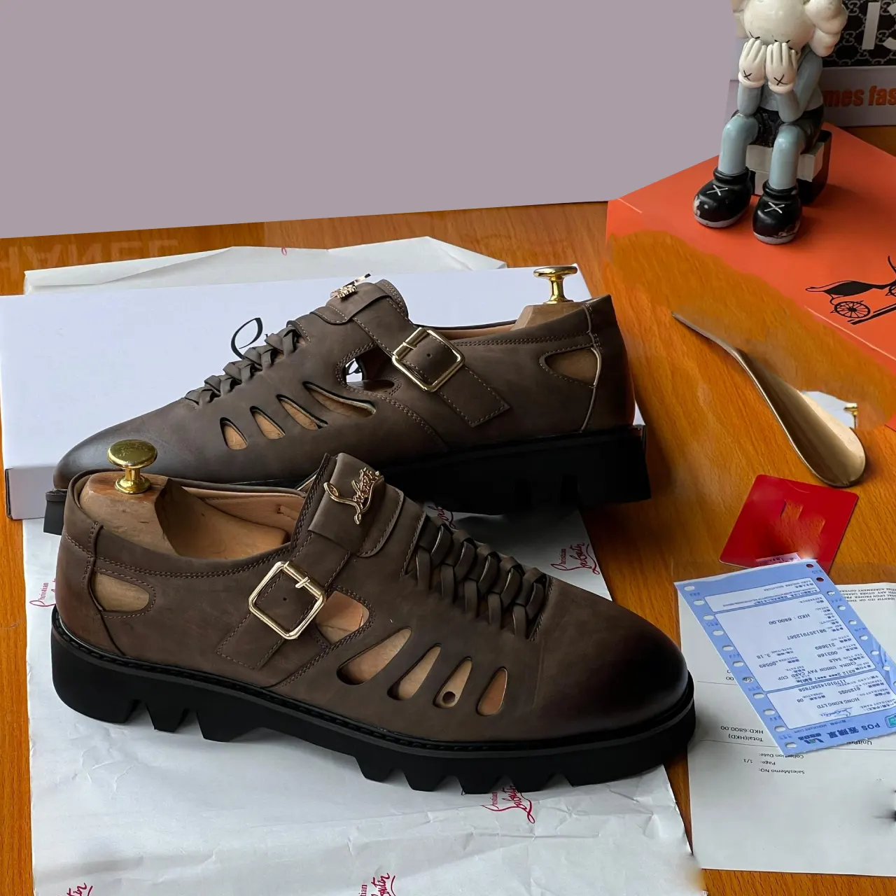 Smart Store Dual-Tone Premium Leather Shoe – Stylish Comfortable Everyday Footwear