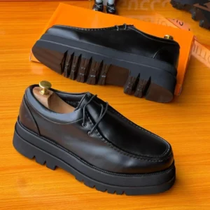 Smart Store Tri-Colour Premium Leather Shoe – Stylish Comfortable Everyday Footwear