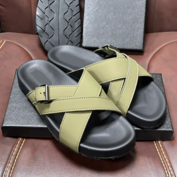 Smart Store Casual Dual-Colour Slippers – Lightweight Everyday Slip-On Footwear