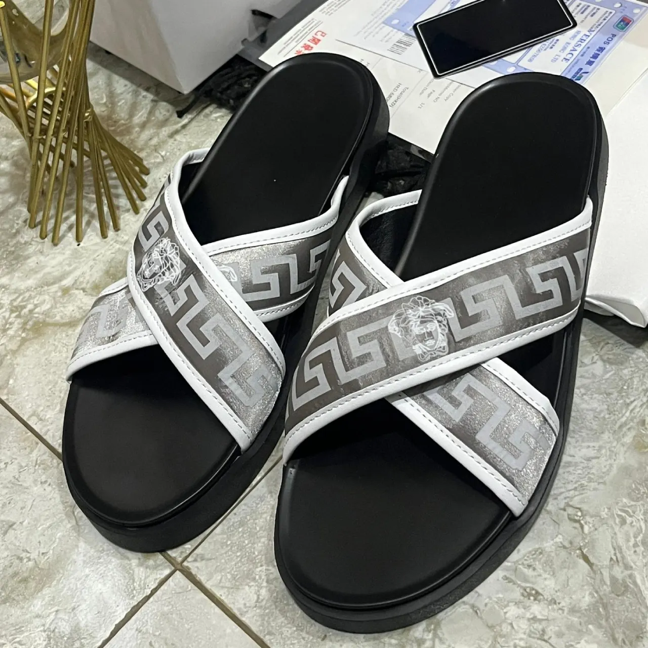 Smart Store Essential Dual-Tone Slippers – Lightweight Everyday Casual Footwear