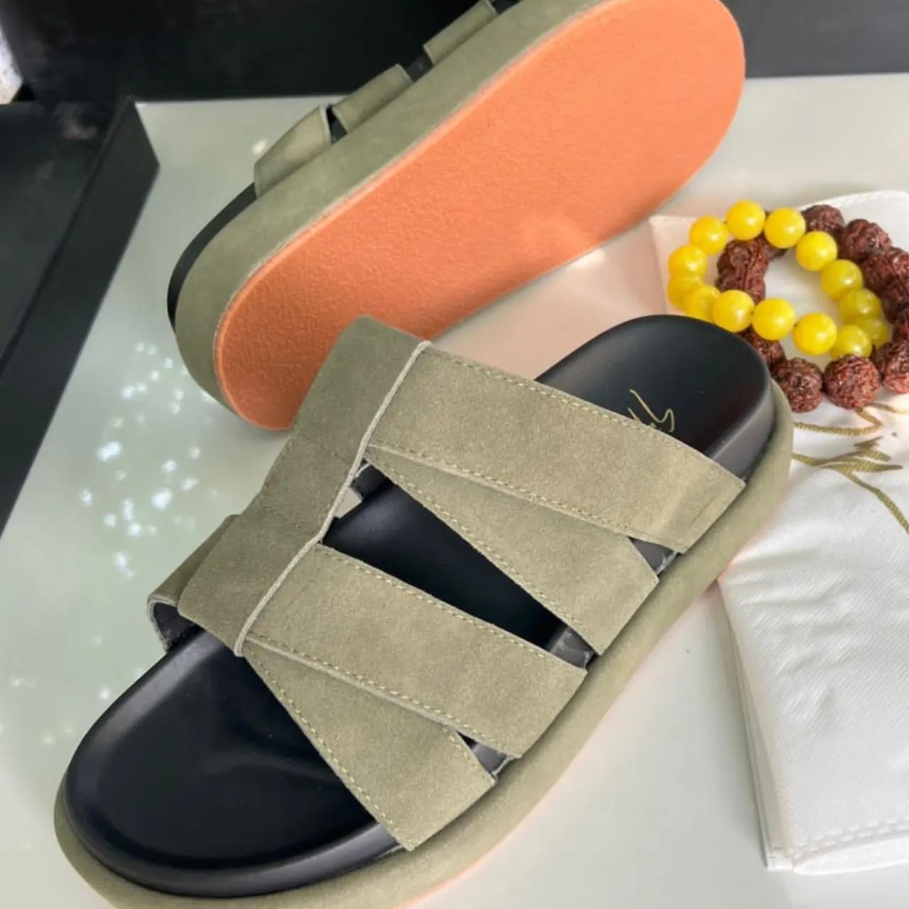 Smart Store Premium Dark Comfort Slippers – Stylish Everyday Casual Footwear