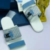 Smart Store Tri-Colour Casual Slippers – Comfortable Everyday Slip-On Footwear