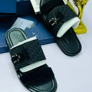 Smart Store Tri-Colour Casual Slippers – Comfortable Everyday Slip-On Footwear