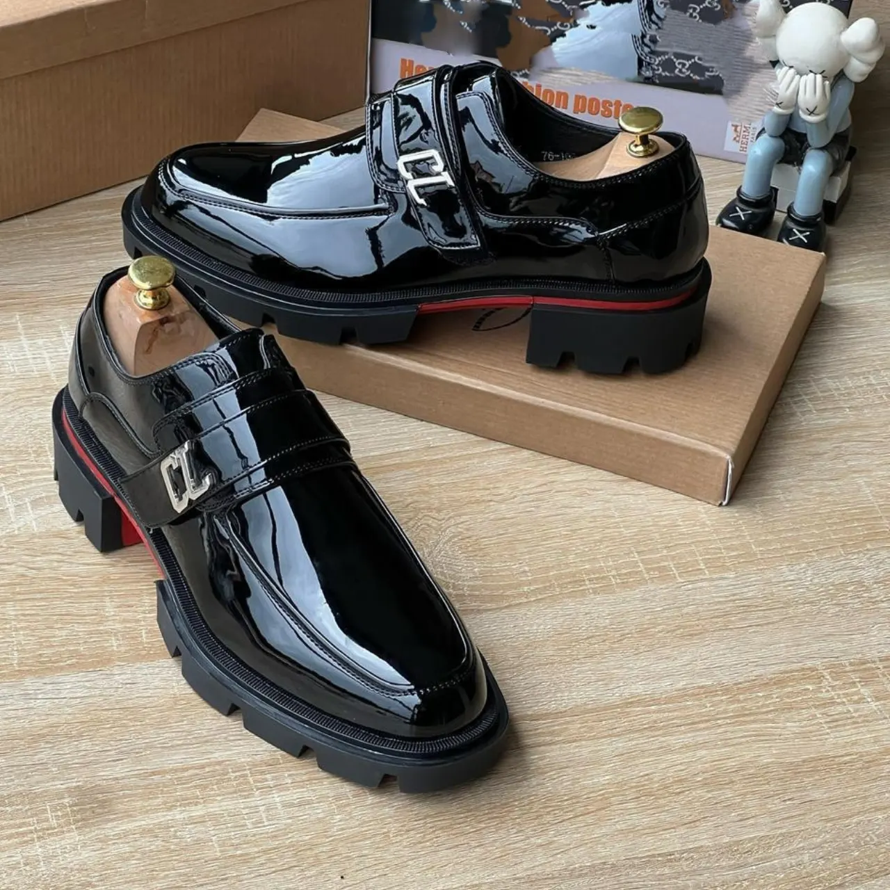 Smart Store Black Leather Shoe